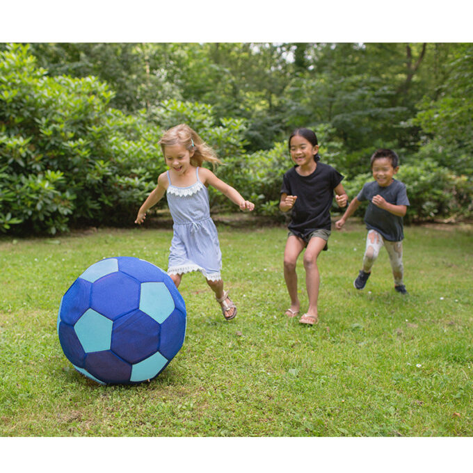 Tekstiilkattega hiidjalgpall (50 cm)