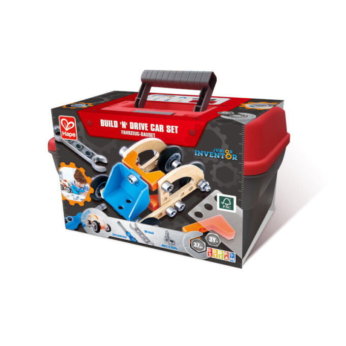 Ehituskonstruktor tööriistadega "Sõidukid" (37 osa)