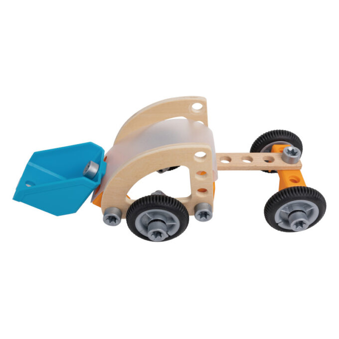 Ehituskonstruktor tööriistadega "Sõidukid" (37 osa)