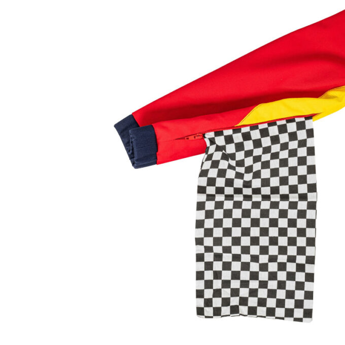 Rallisõitja kostüüm