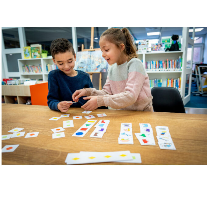 Tähelepanumäng "Ühenda kujundid" (viimased tooted)