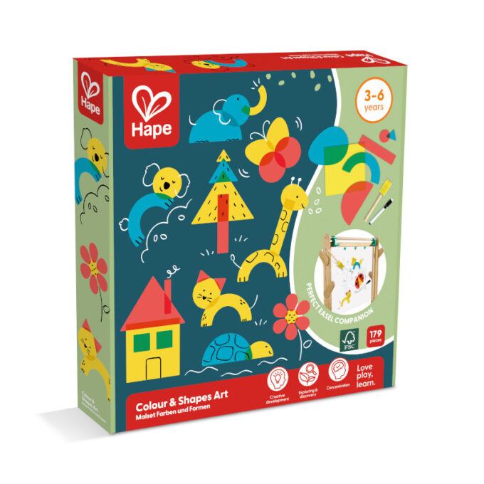 Kunstikomplekt "Värvid ja kujundid"