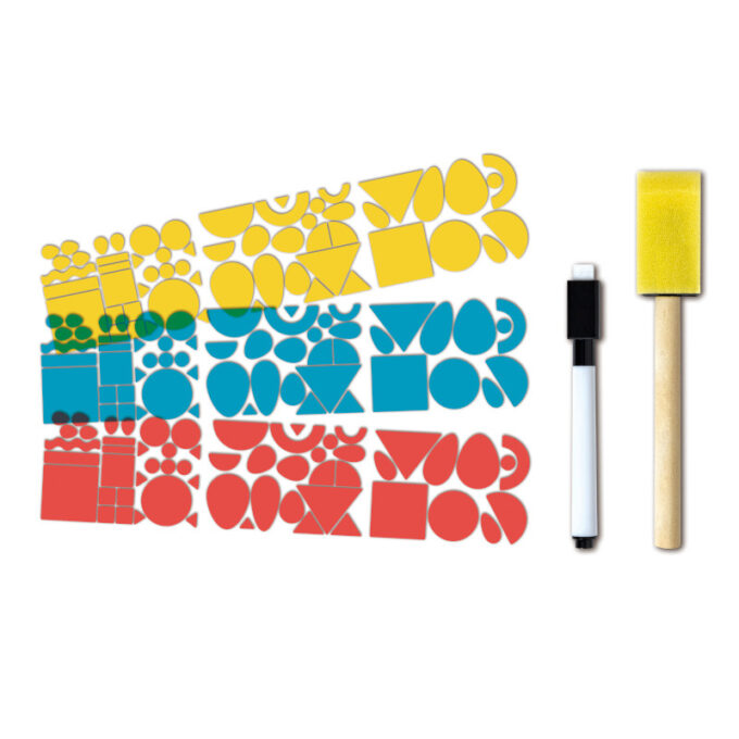 Kunstikomplekt "Värvid ja kujundid"