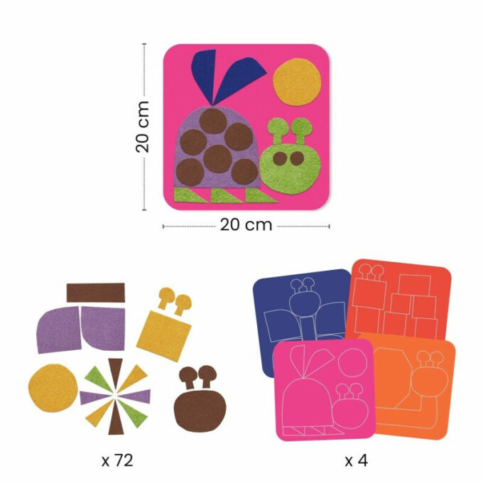 Meisterdamiskomplekt "Vildist kollaažid"