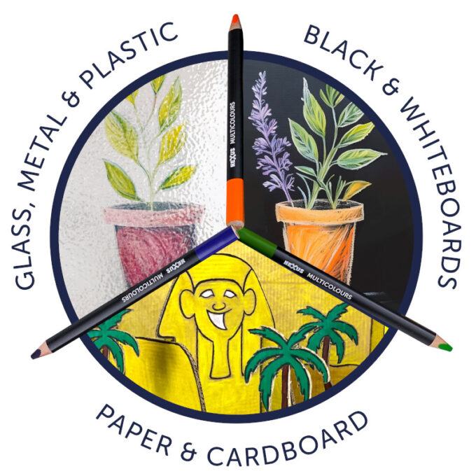 Multifunktsionaalsed värvipliiatsid (12 tk)