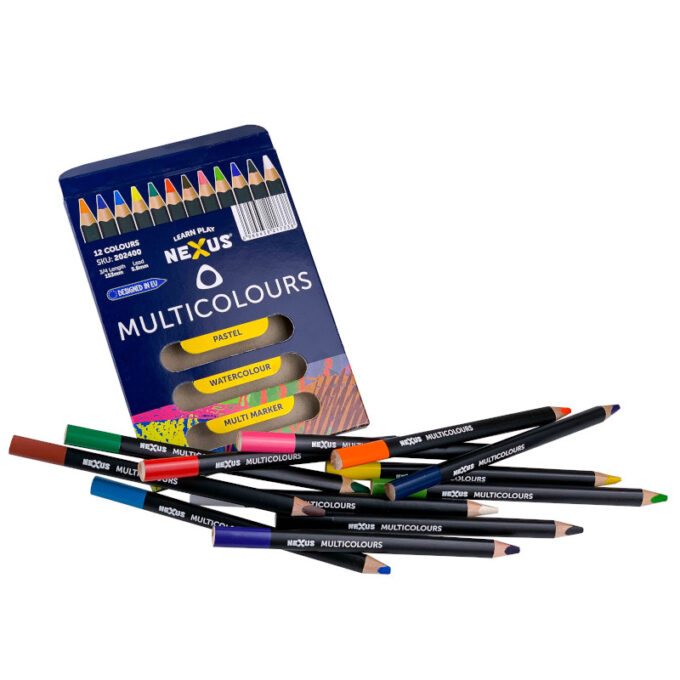 Multifunktsionaalsed värvipliiatsid (12 tk)