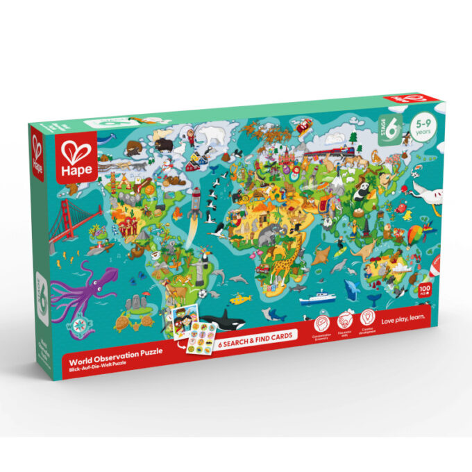 Puslemäng "Maailm" (100 osa)