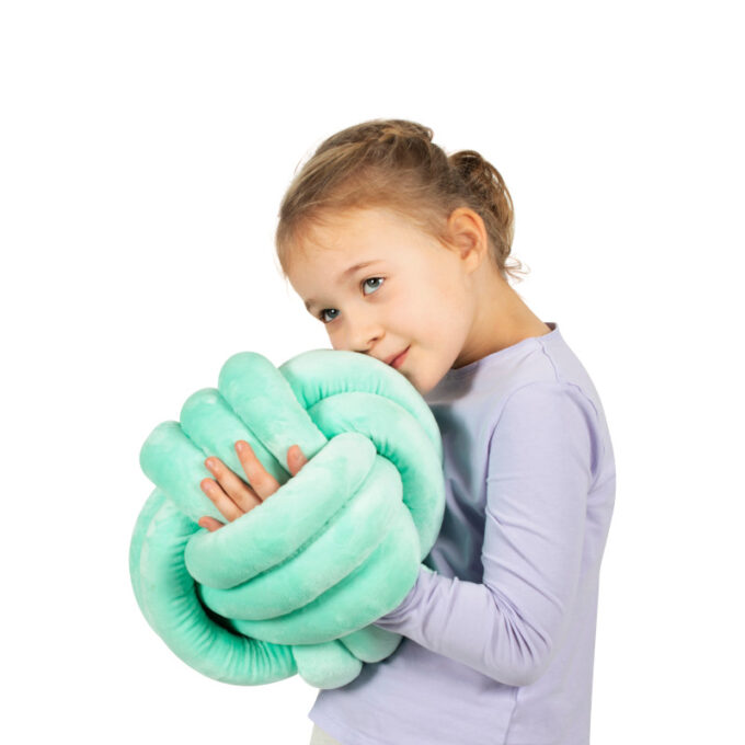 Rahustav kaisupall 25 cm (mündiroheline)