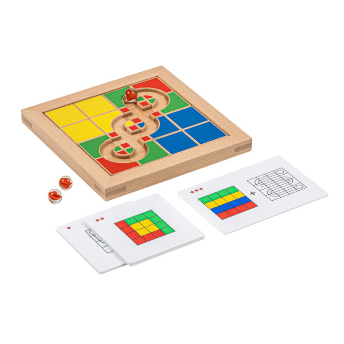 Loogikamäng "Kuuliraja mõistatus - värvid"