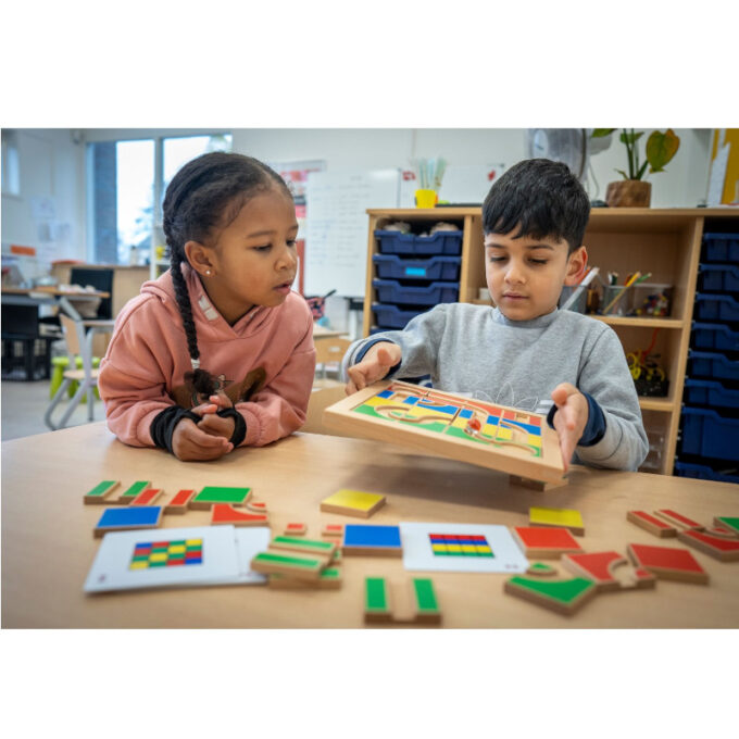 Loogikamäng "Kuuliraja mõistatus - värvid"