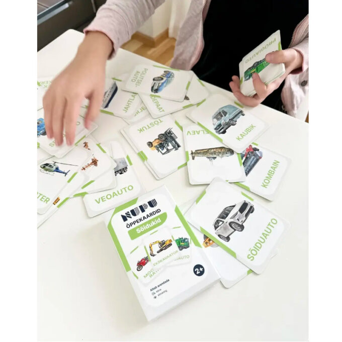 Õppekaardid "Sõidukid"