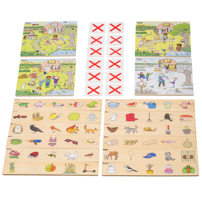 Tähelepanumäng "Aastaajad"