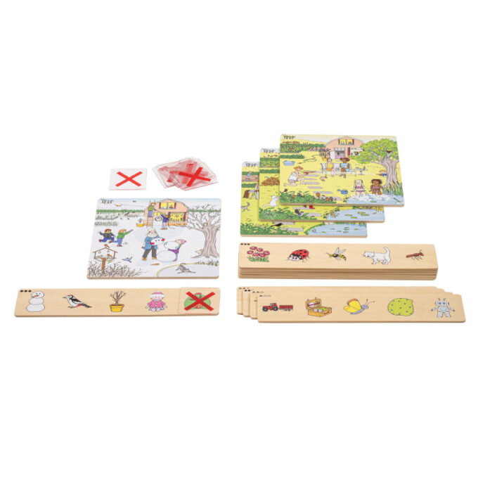 Tähelepanumäng "Aastaajad"