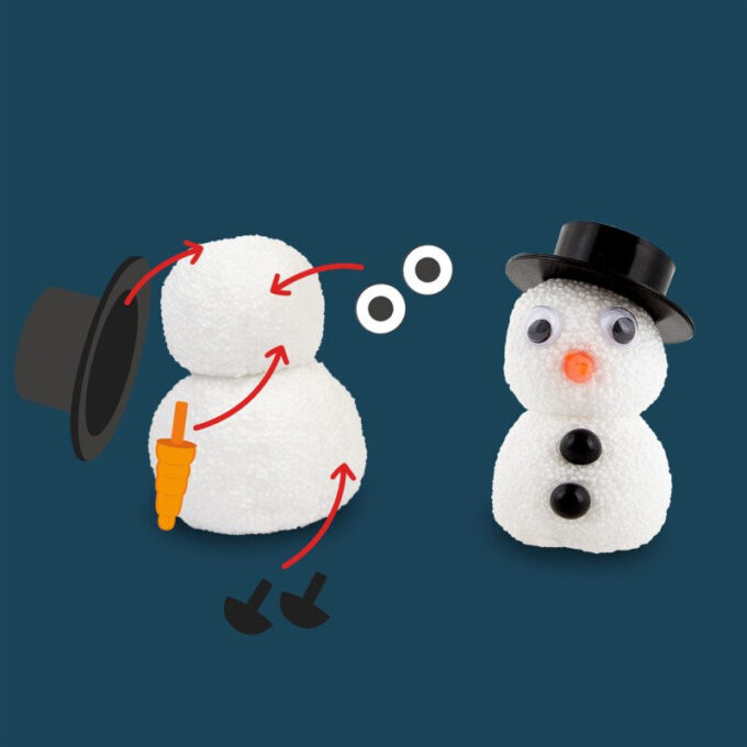 Voolimiskomplekt "Lumemees"