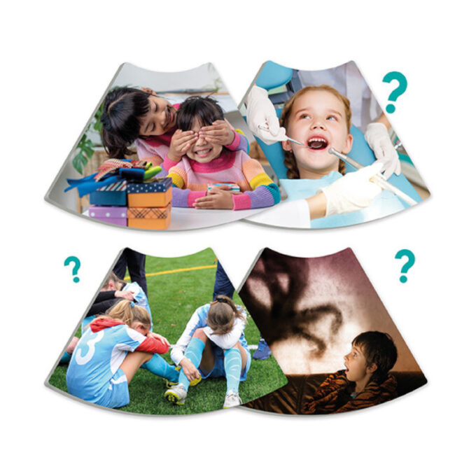 Emotsioonide mäng "Erinevad olukorrad"