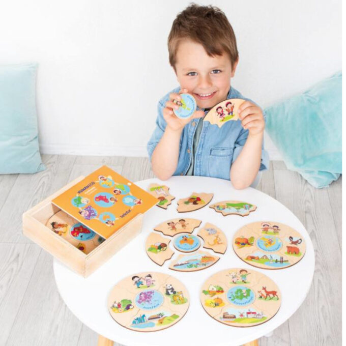 Puslemäng Humanico "Avasta maailma"