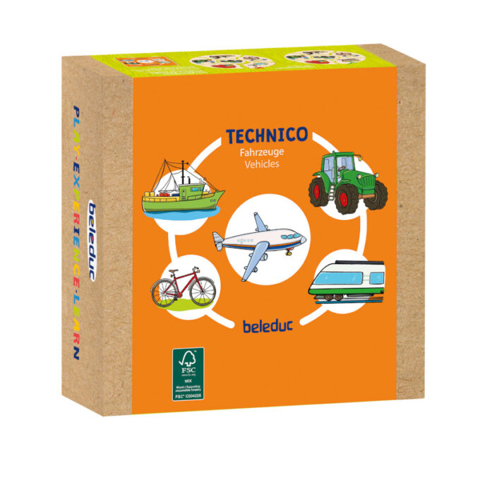 Puslemäng Technico "Sõidukid"