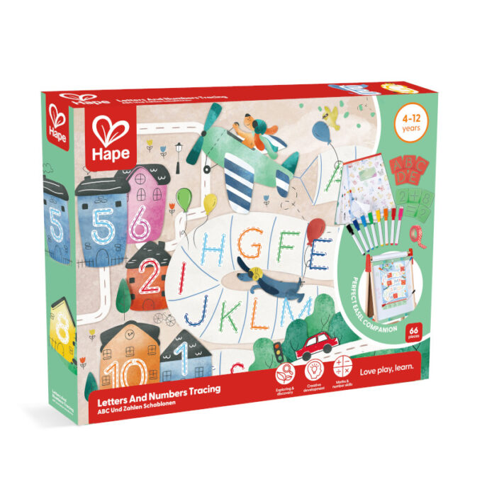 Harjutuskomplekt "Tähed ja numbrid"