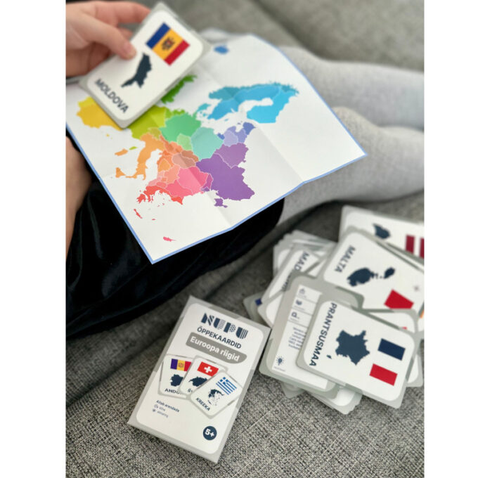 Õppekaardid "Euroopa riigid"
