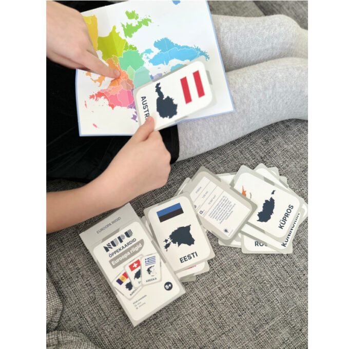 Õppekaardid "Euroopa riigid"
