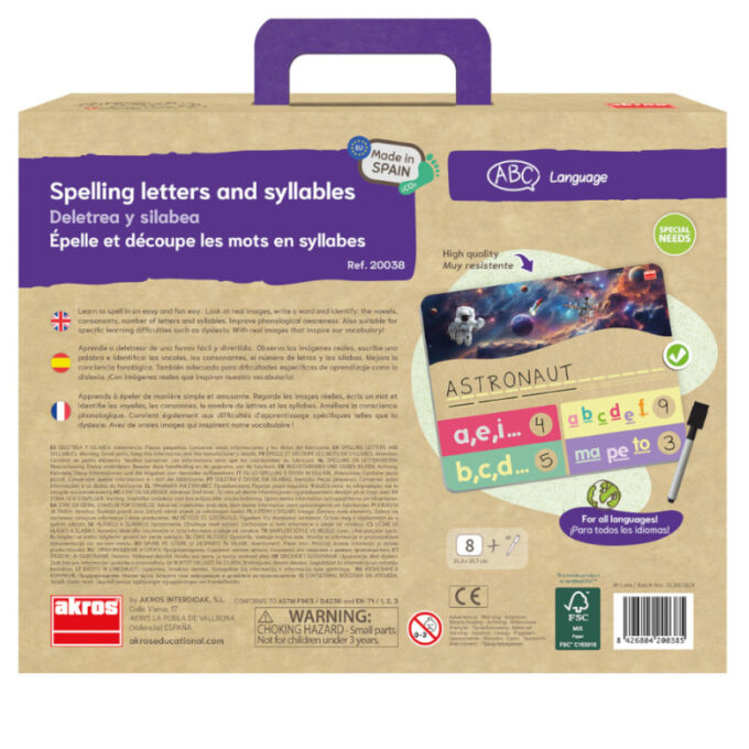 Keeleõppemäng "Õigekiri ja silbitamine"