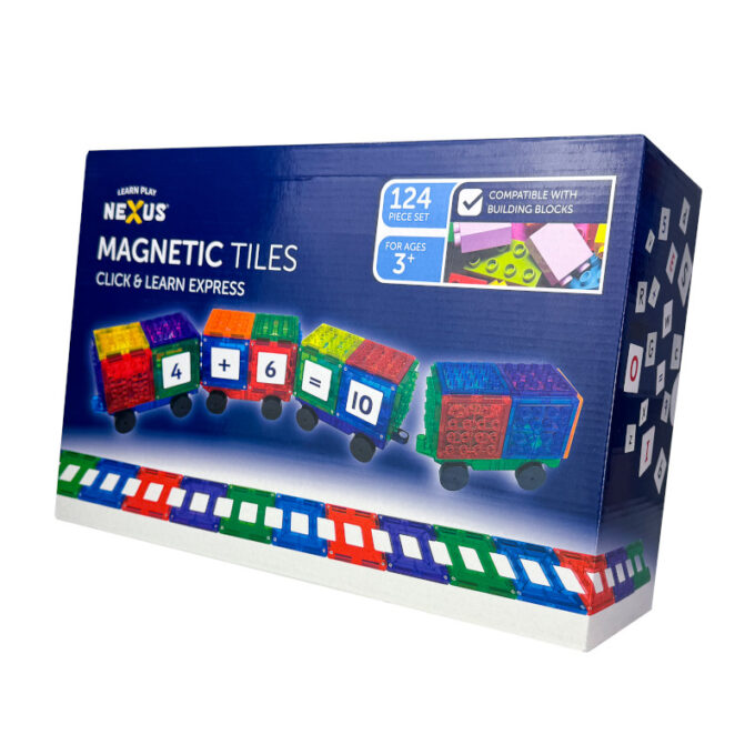 Magnetklotside konstruktor "Õpperong" (viimased tooted)