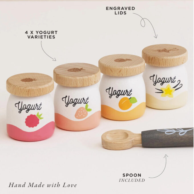 Puidust jogurtitopsid