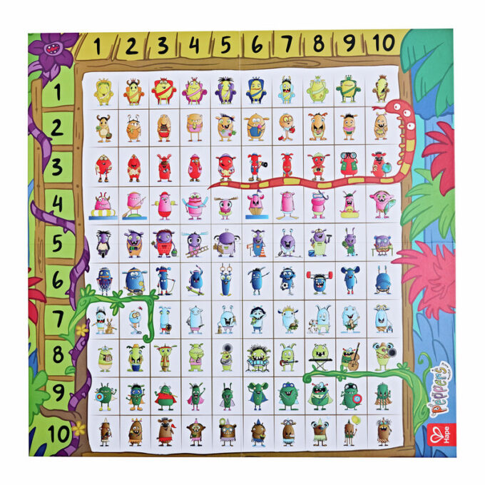 Pepperite korrutamismäng "Lendkalad"