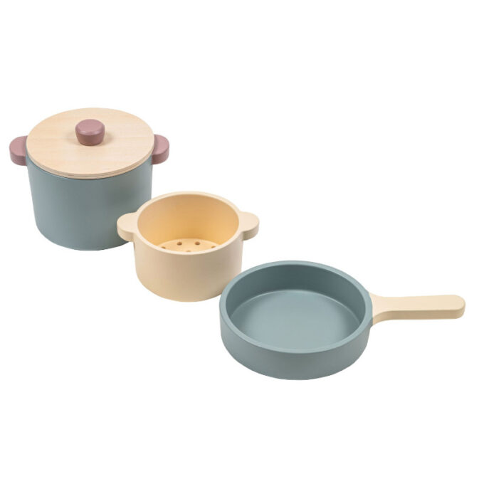 Puidust kööginõude komplekt