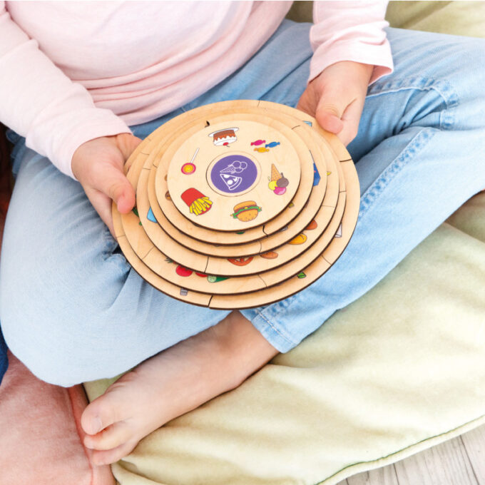 Puslemäng Humanico "Toidupüramiid"