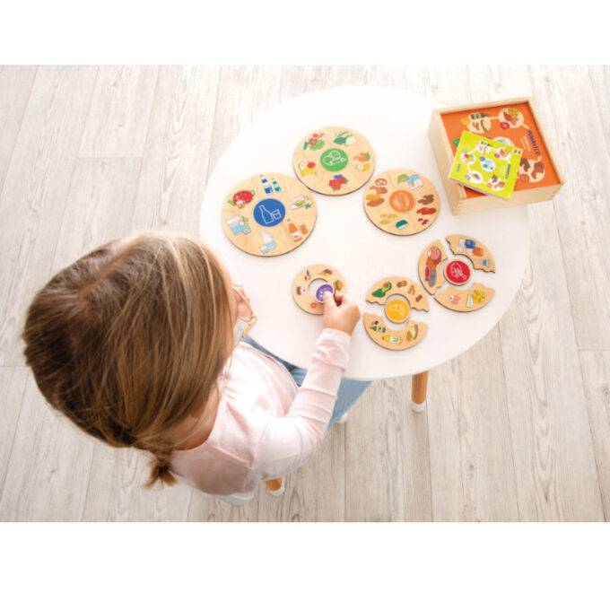 Puslemäng Humanico "Toidupüramiid"