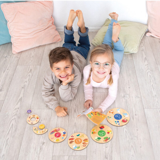 Puslemäng Humanico "Toidupüramiid"