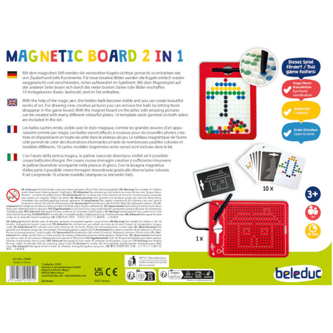 Kahepoolne magnetiline joonistamistahvel