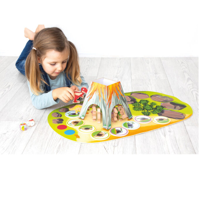 Koostöömäng "Dinosauruste ralli"