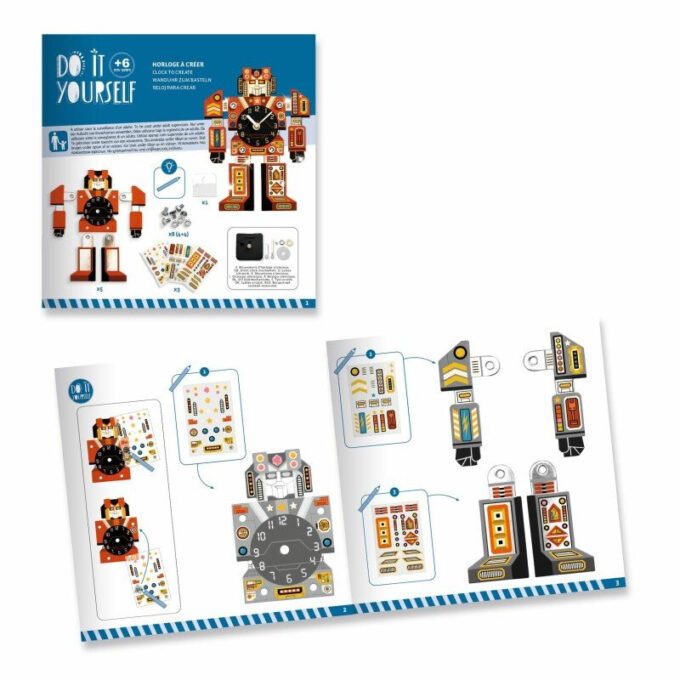 Meisterda ise seinakell "Robot"