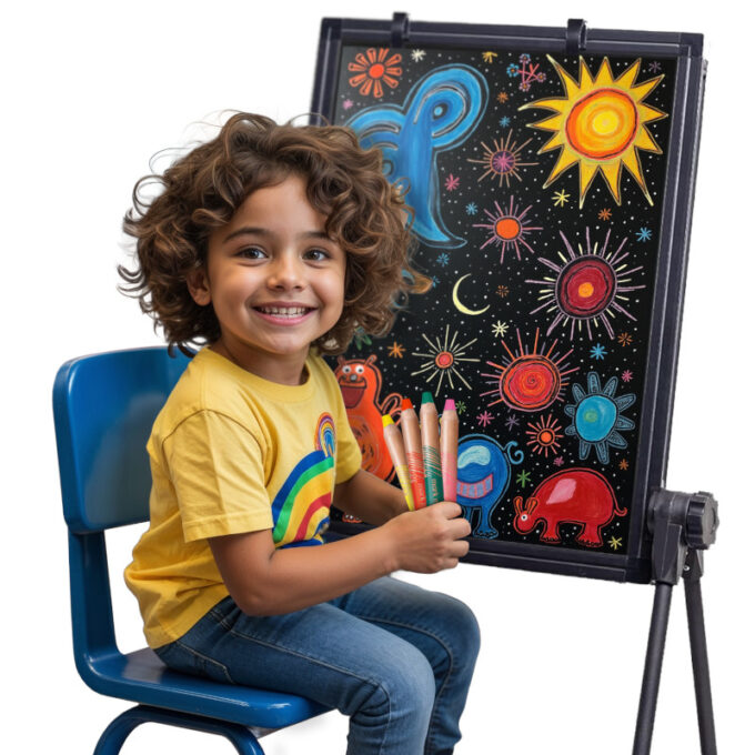 Kahepoolne magnettahvel-laud