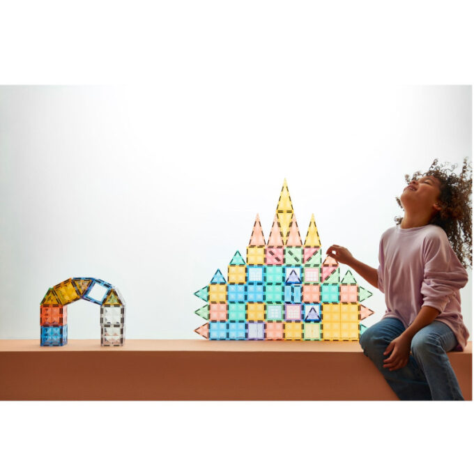 MagGenius magnetklotsid "Pastell" (70 tk)