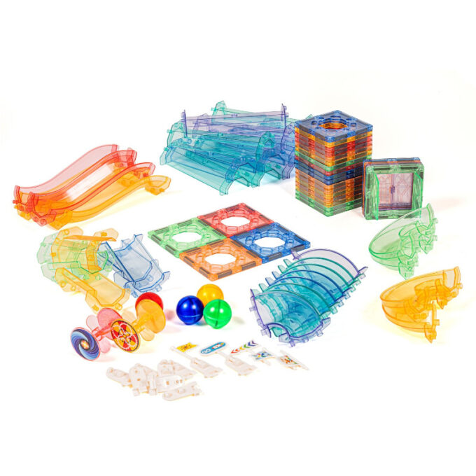 MagGenius magnetklotsidega pallirada (91 osa)