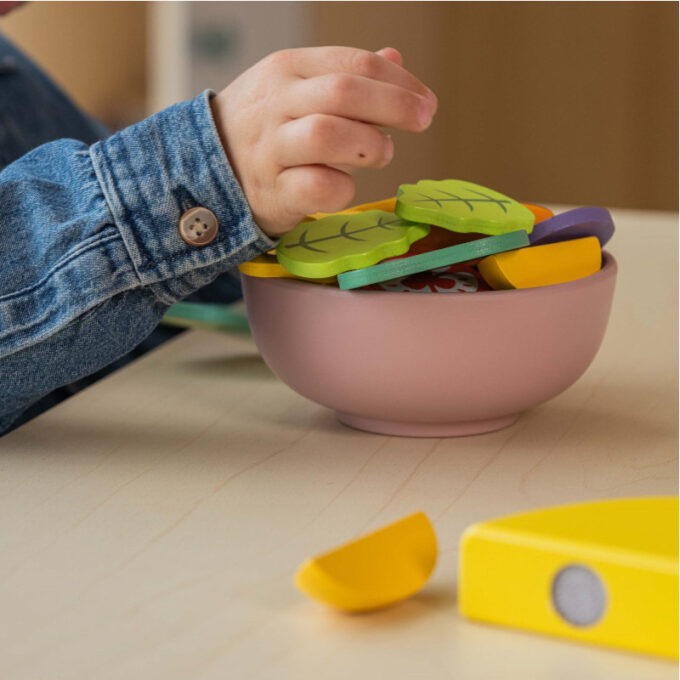 Puidust salatikomplekt