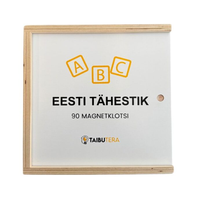 Magnetilised tähed "Eesti tähestik" (90 osa)