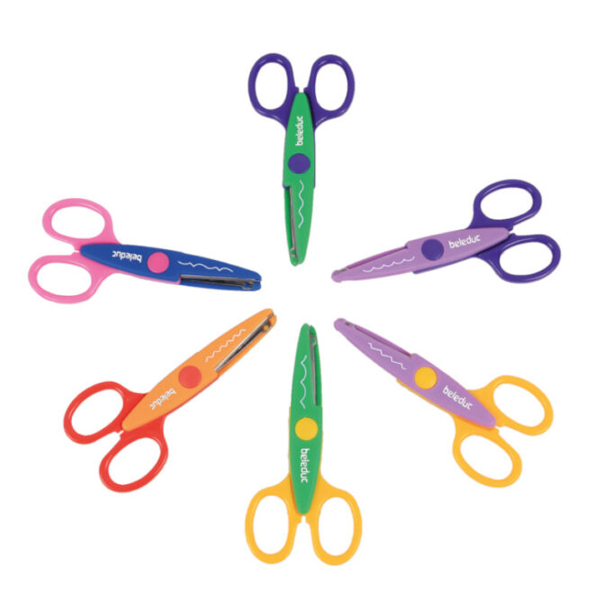 Sik-sak käärid (6 paari)