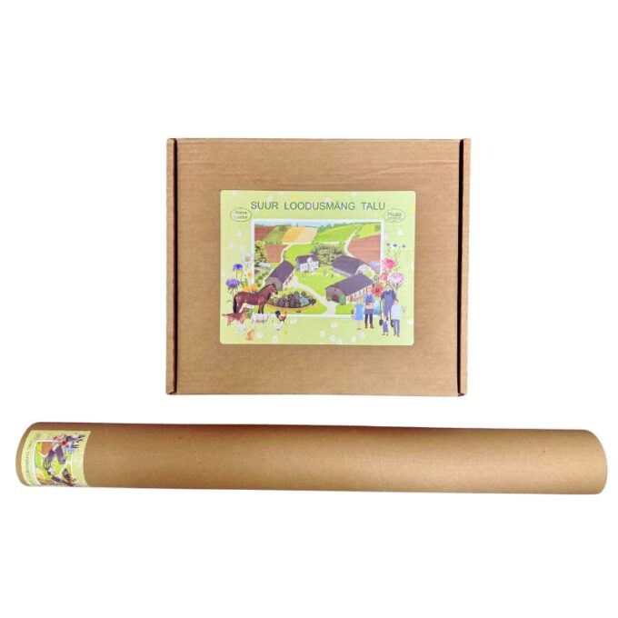 Suur magnetiline õppemäng "Talu" postriga