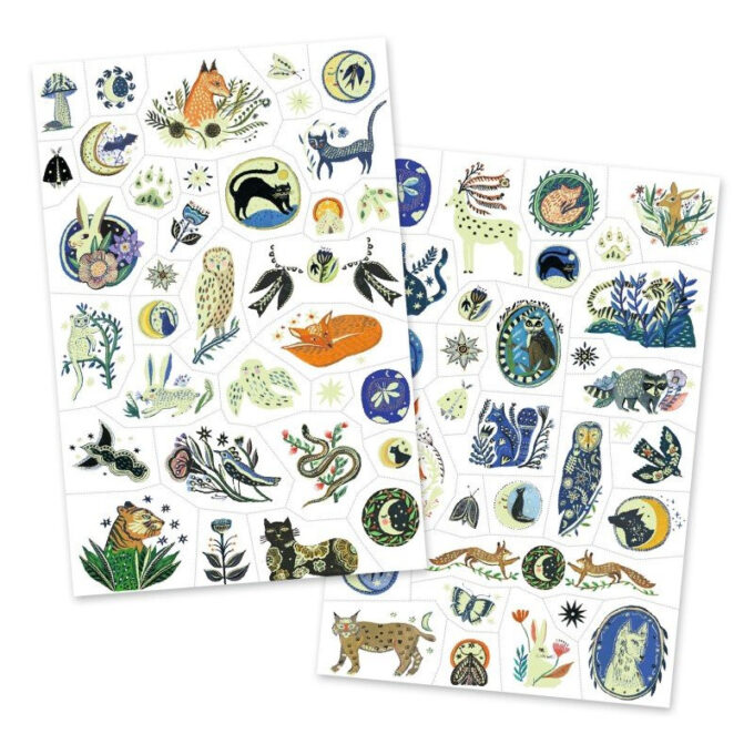 Pimedas helendavad tätoveeringud "Õhtu"