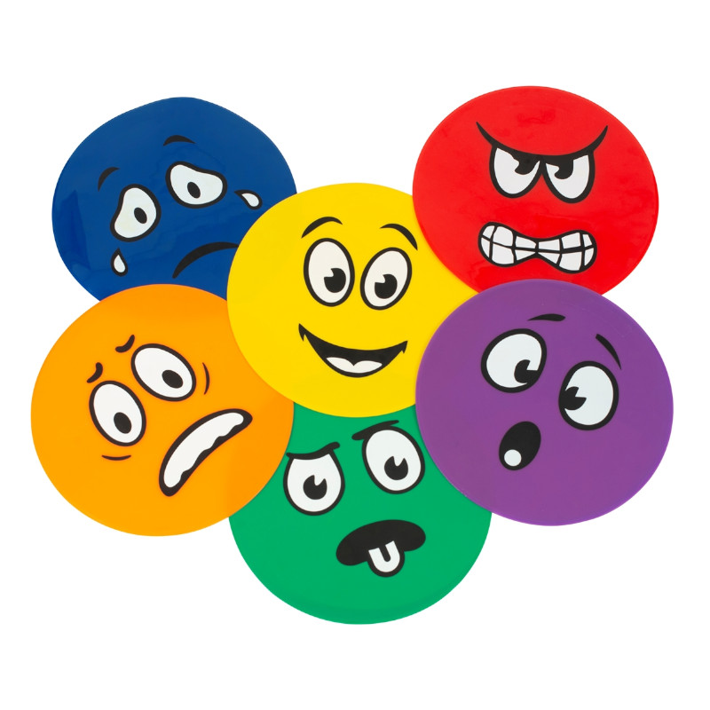 Põrandamärgistus Emotsioonid (6tk)