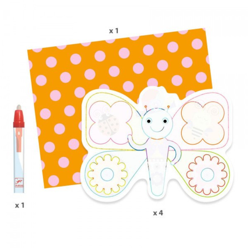 Veepliiatsiga värvimiskomplekt Lõbusad loomad_2