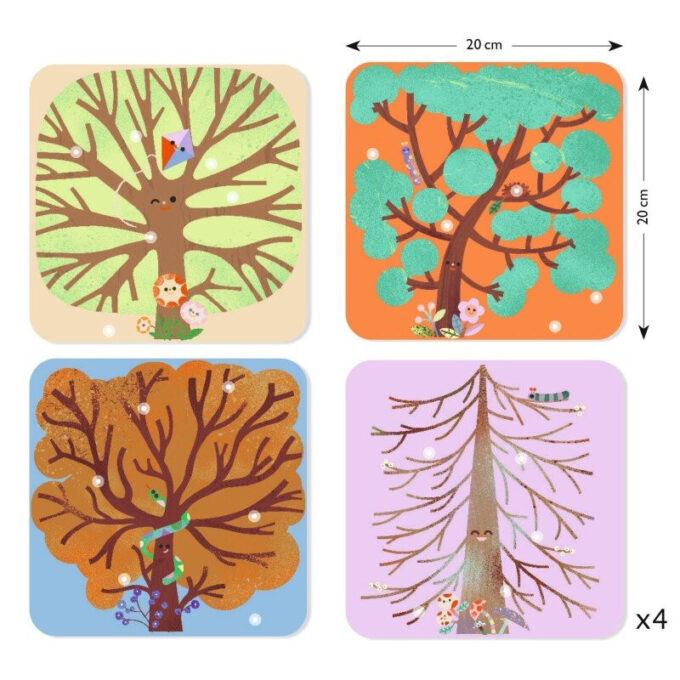 Vildist kollaažid "Aastaajad"