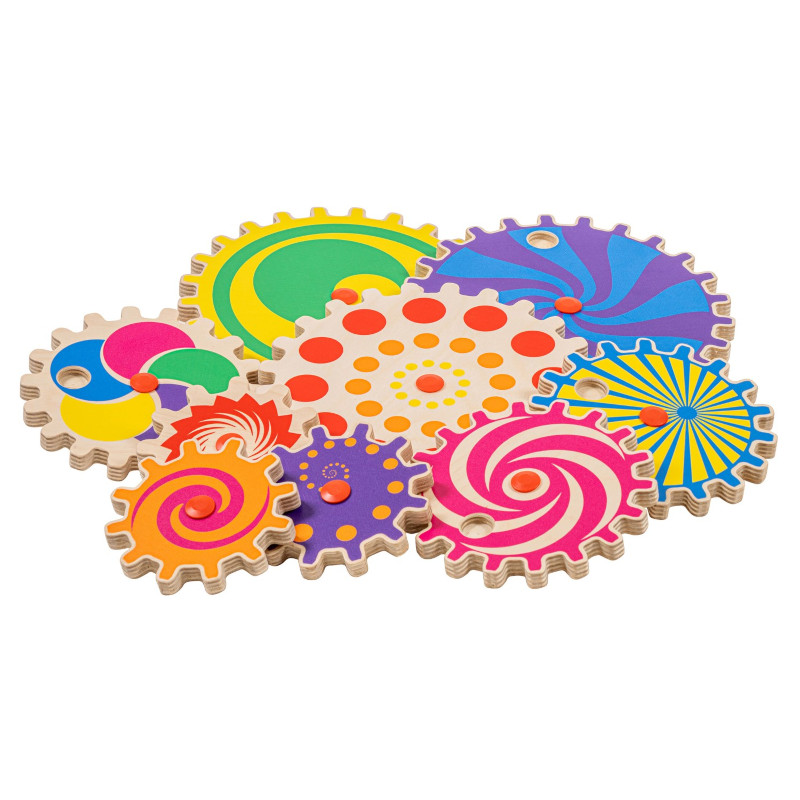 Hammasrataste komplekt seinapaneelile (12 osa)