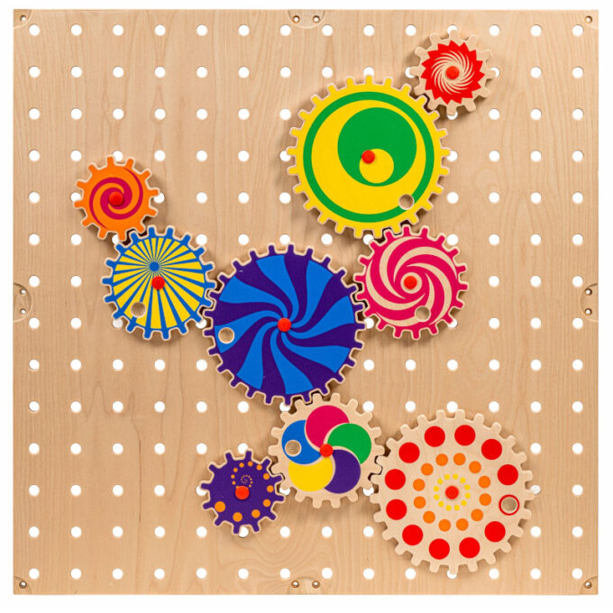 Hammasrataste komplekt seinapaneelile (12 osa)