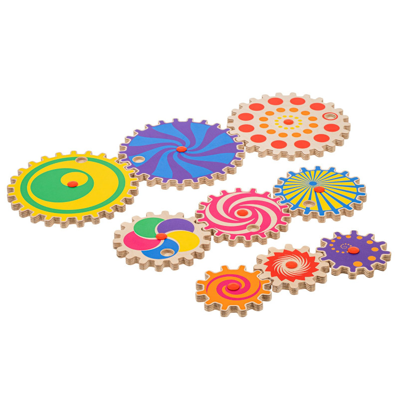 Hammasrataste komplekt seinapaneelile (12 osa)_3