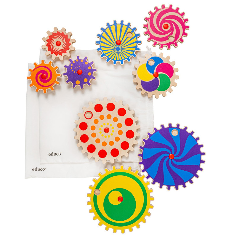 Hammasrataste komplekt seinapaneelile (12 osa)_4